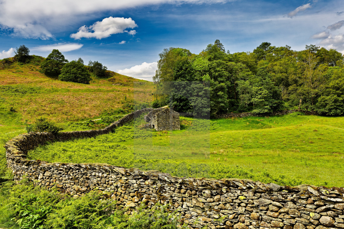 "Near Grasmere" stock image