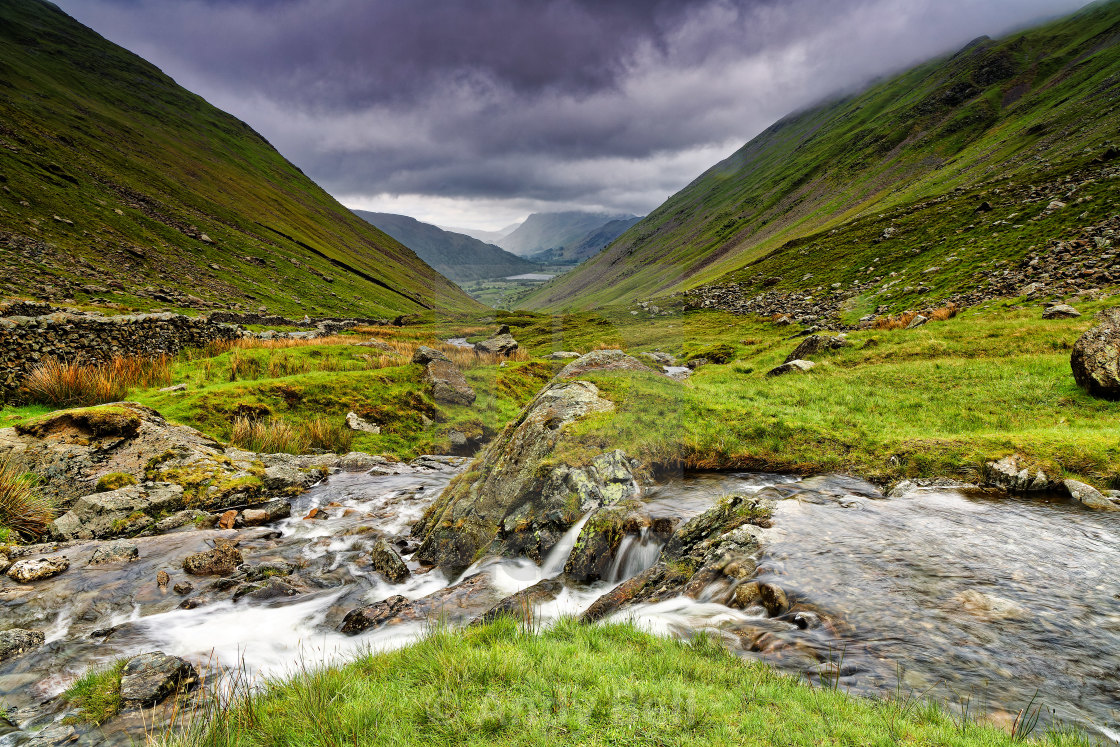 "The Kirkstone Pass" stock image