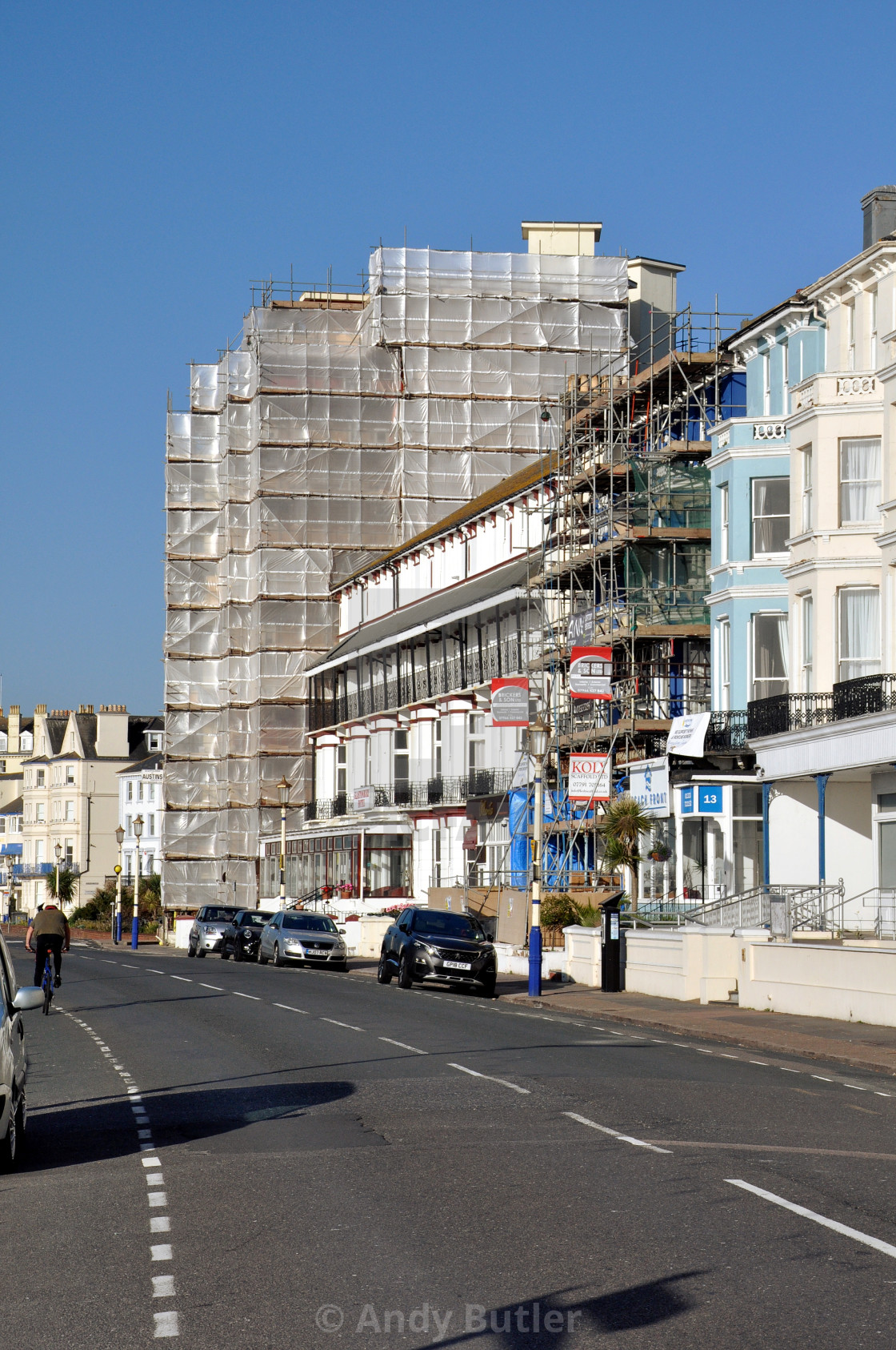 "seafront_Eastbourne" stock image