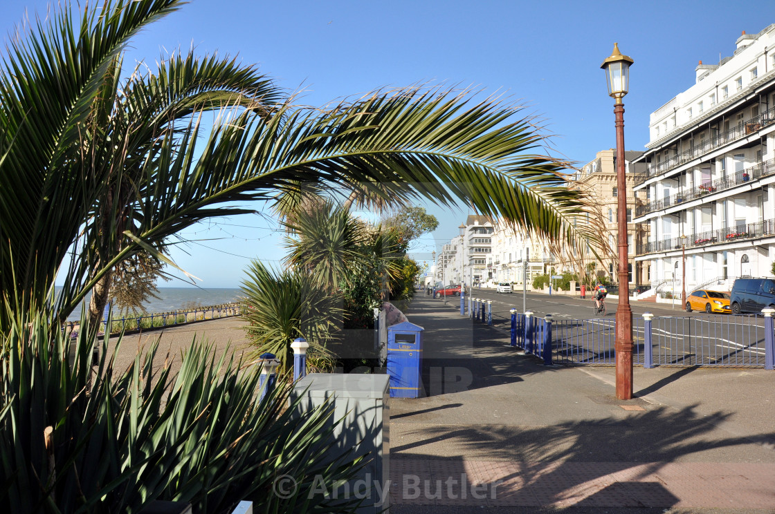 "seafront_Eastbourne" stock image