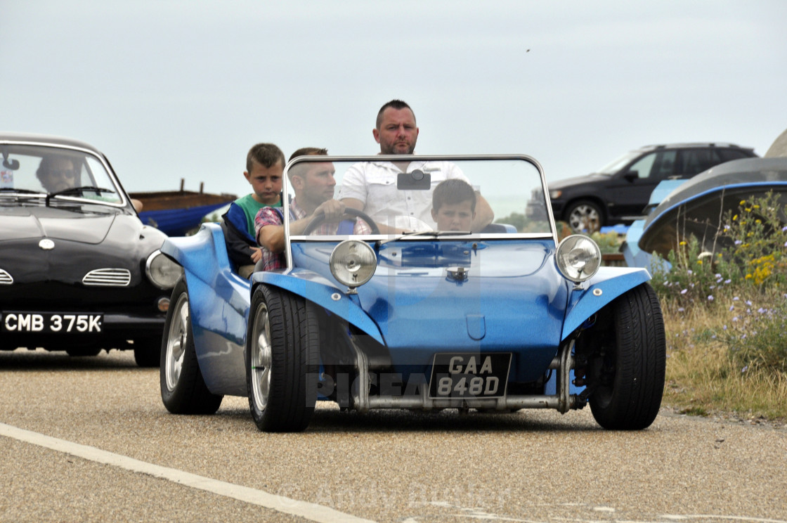 "1966 VW Beach Buggy at Beach Life Festival. 2017,Eastbourne." stock image