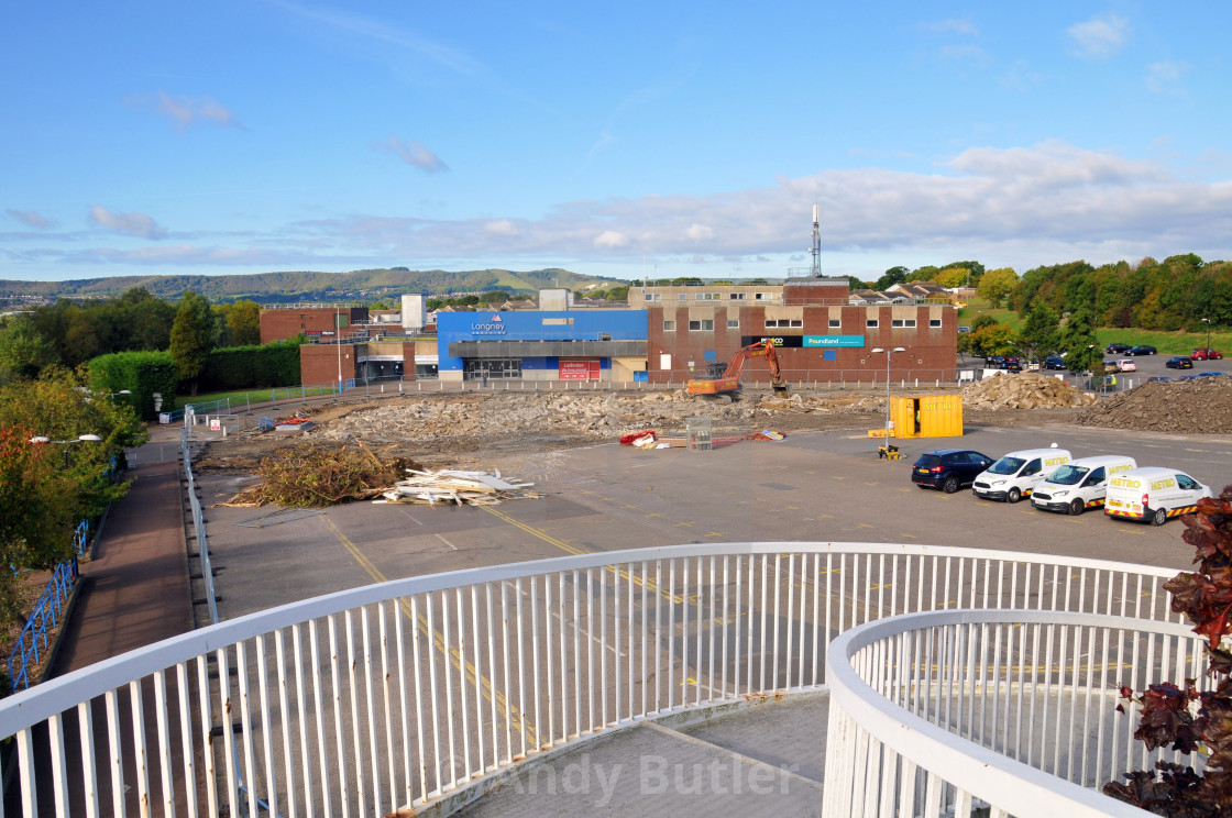 "New extension being built at Langney Shopping Centre" stock image