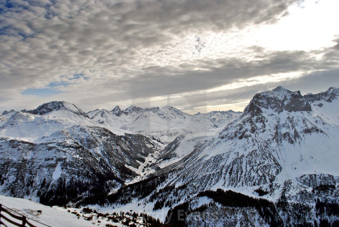 "Lech-Zurs am Arlberg Vorarlberg Austrian Alps Austria" by Andy Evans - £6.20 "Lech-Zurs am Arlberg Vorarlberg Austrian Alps Austria" stock image