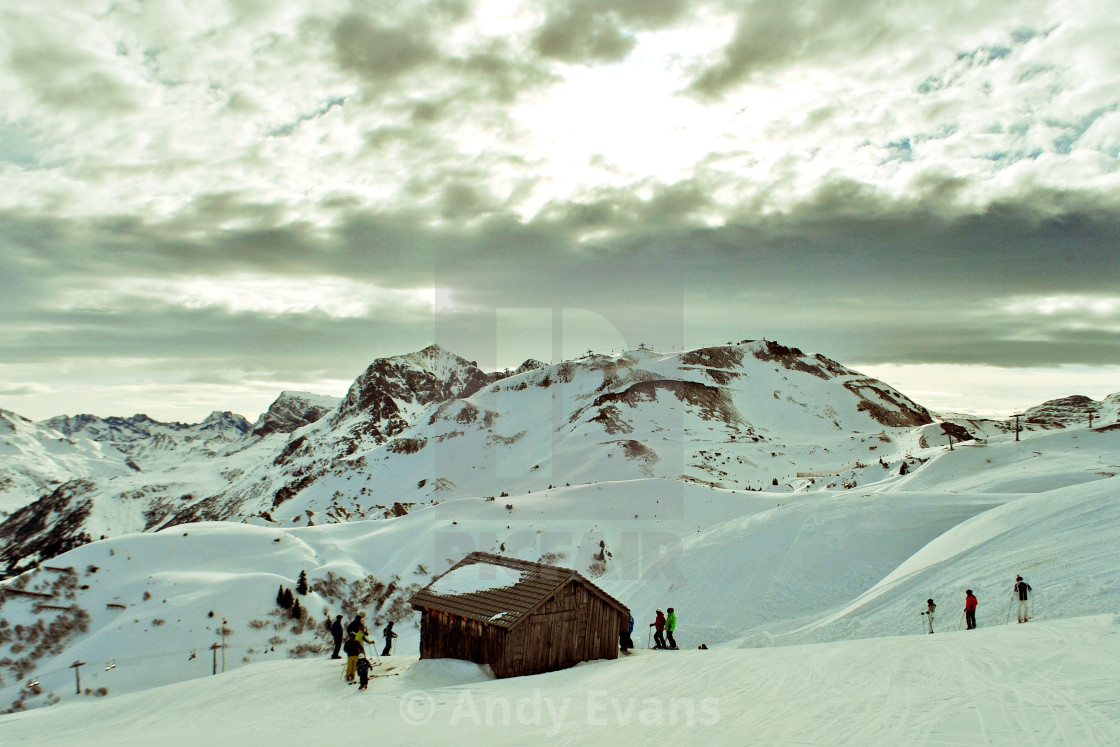 "Lech-Zurs am Arlberg Vorarlberg Austrian Alps Austria" by Andy Evans - £6.20 "Lech-Zurs am Arlberg Vorarlberg Austrian Alps Austria" stock image
