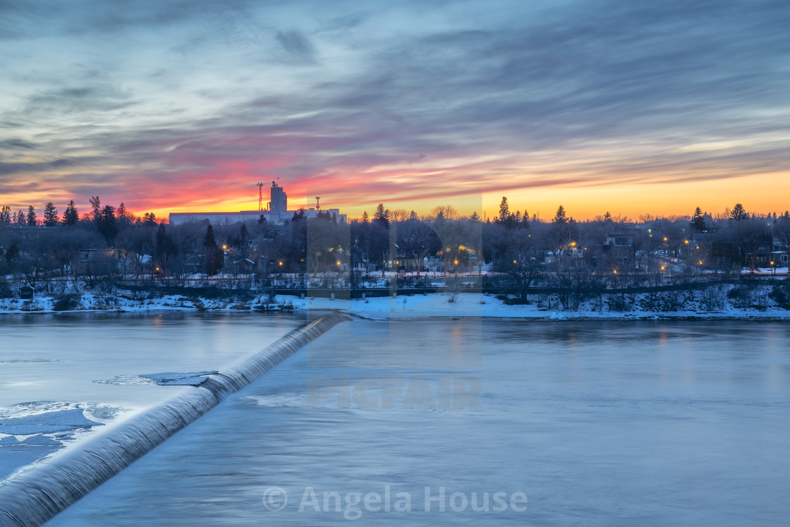 "Saskatchewan River" stock image