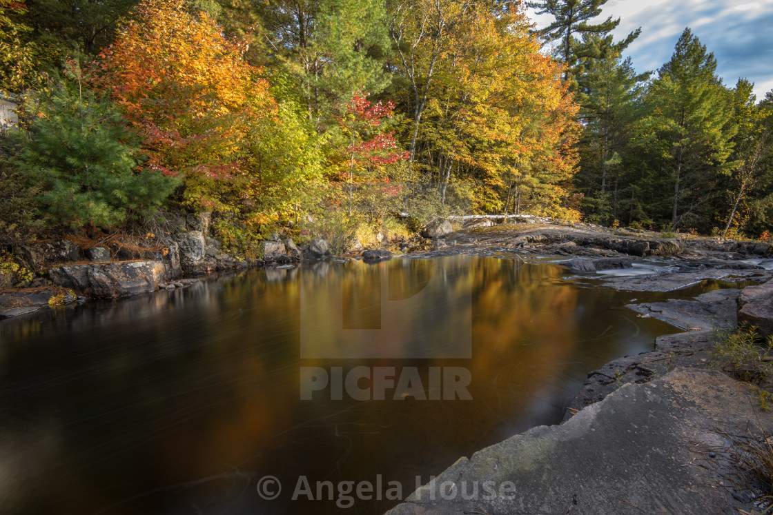 "Rosseau Falls" stock image