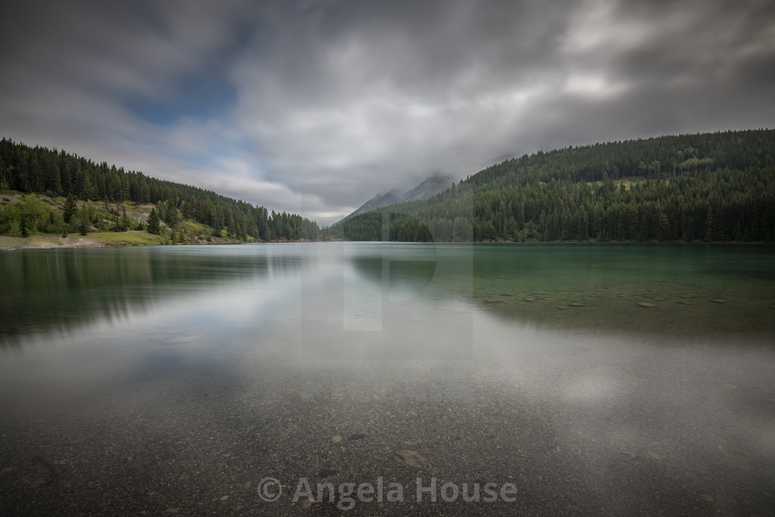 "Two Jack Lake" stock image