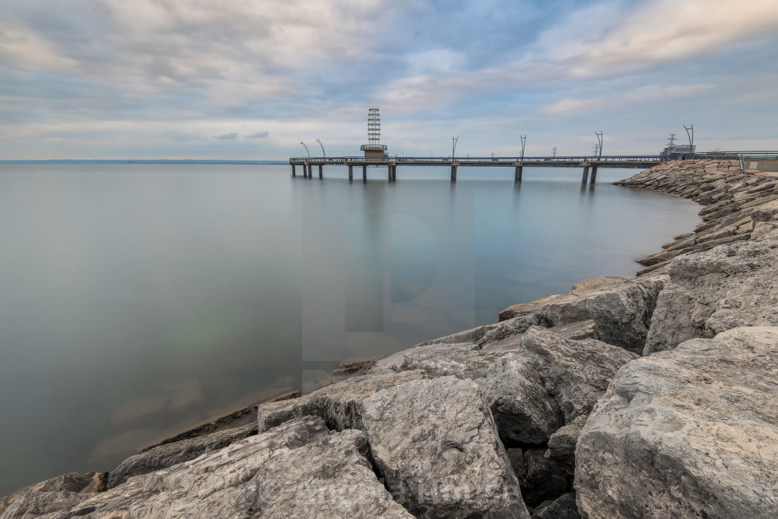 "Brant Street Bridge" stock image