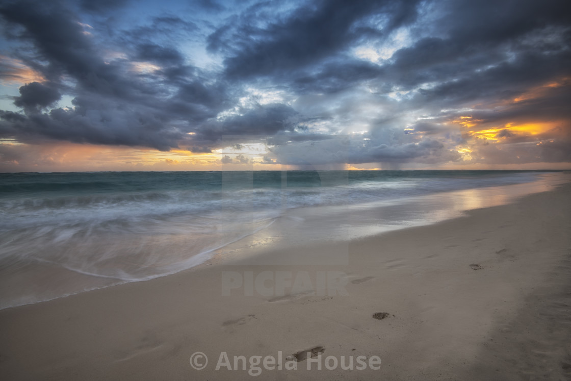 "Punta Cana Beach" stock image