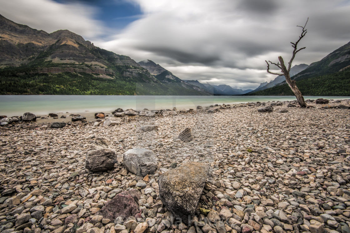 "Waterton Lakes National Park" stock image