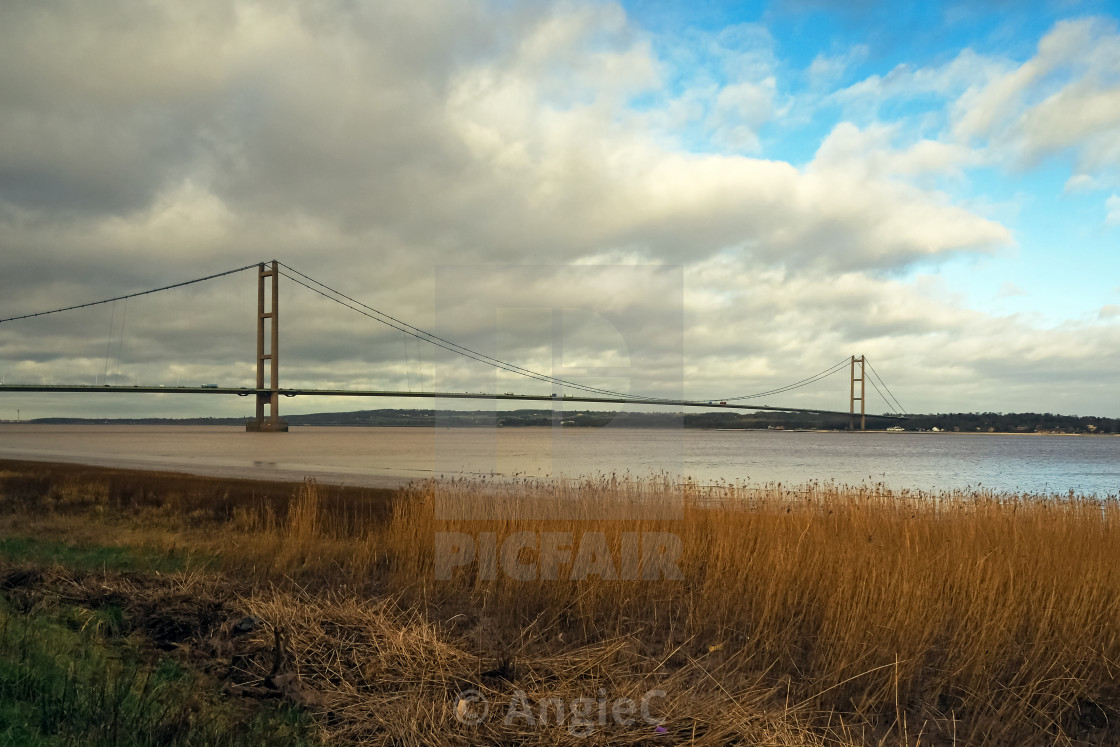 "Humber Bridge" stock image