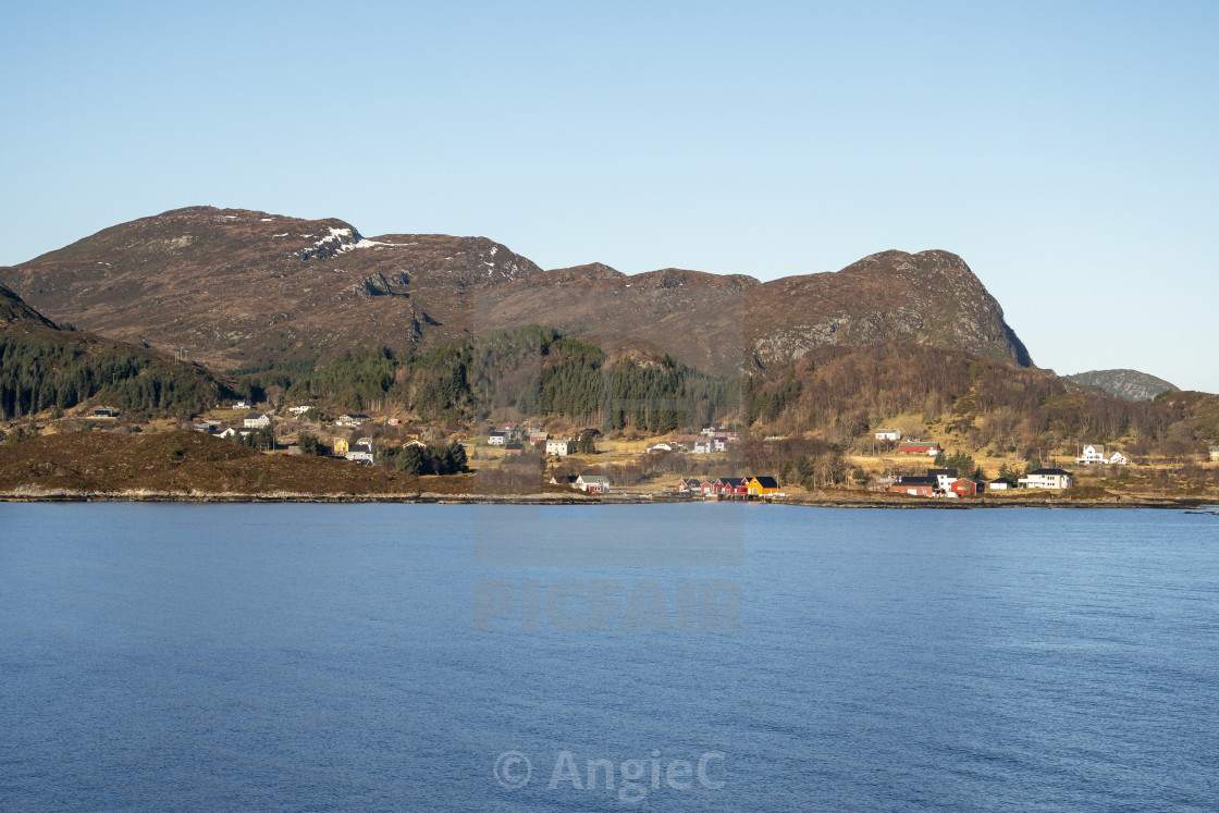 "Norwegian Coast" stock image