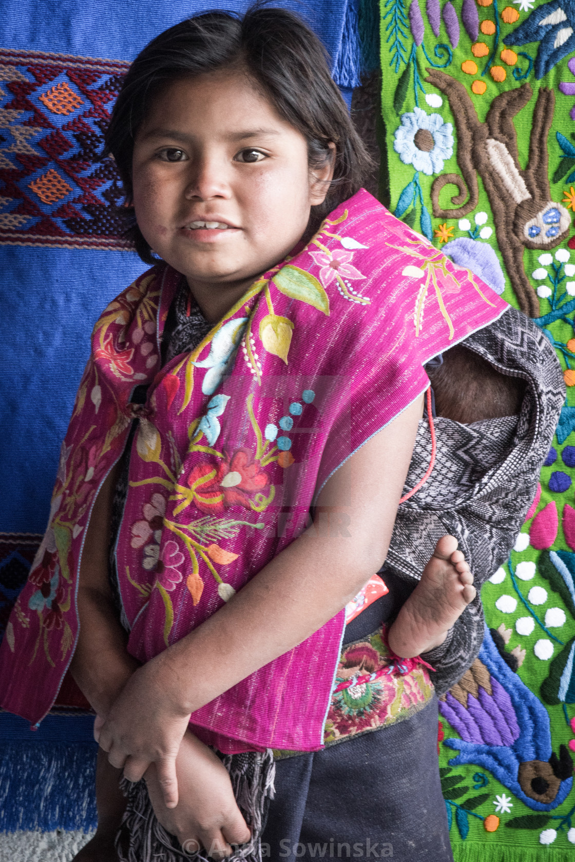 "children of Mexico" by Anna Sowinska - $12.20 "children of Mexico" stock image