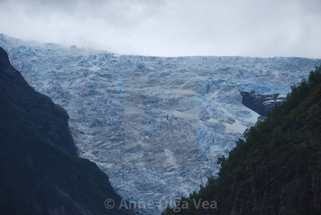 "Glacier fall" by Anne Olga Vea - $12.58 "Glacier fall" stock image