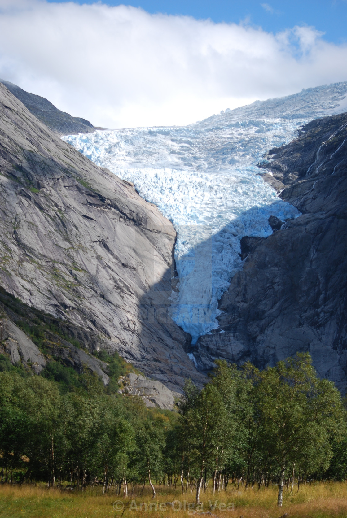"Briksdalsbreen" by Anne Olga Vea - $6.29 "Briksdalsbreen" stock image