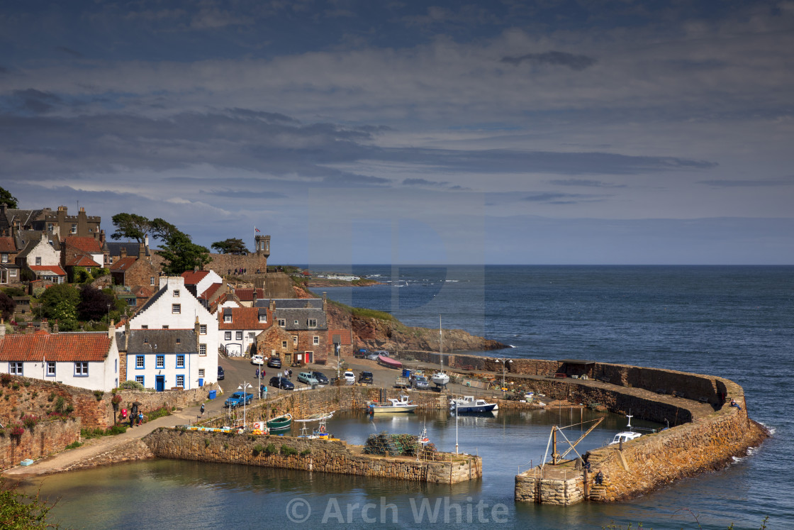 "Crail Harbour, Fife, East Neuk, Scotland, UK, United Kingdom" by Arch White - $103.56 "Crail Harbour, Fife, East Neuk, Scotland, UK, United Kingdom" stock image