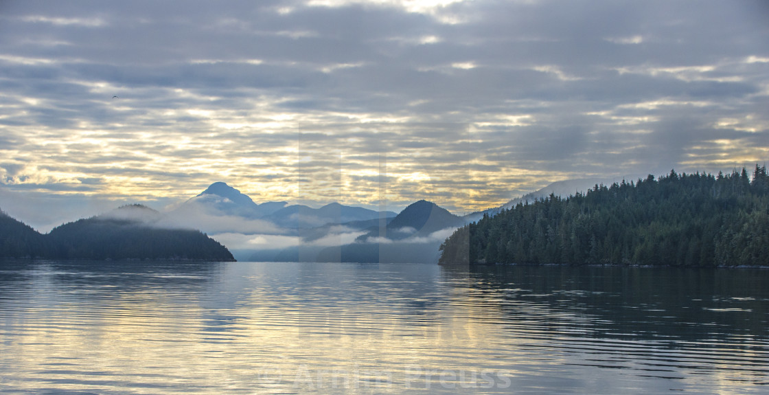 "Seascape At Dawn" stock image