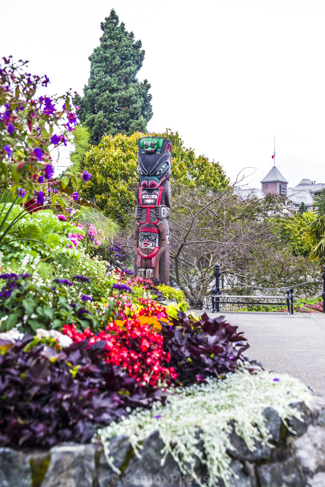 "Around The Inner Harbour, Victoria, BC, Canada" stock image