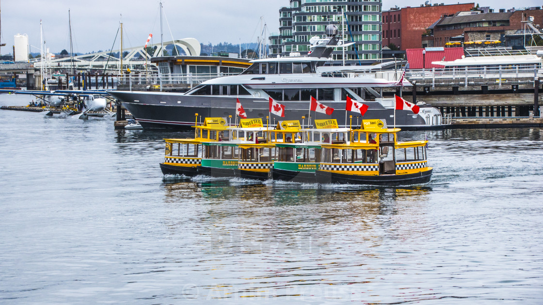 "Around The Inner Harbour, Victoria, British Columbia, Canada" stock image