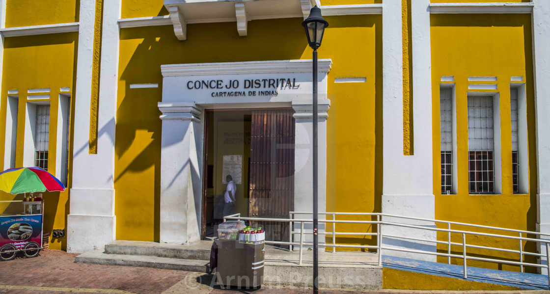 "Cartagena Street Photography" stock image