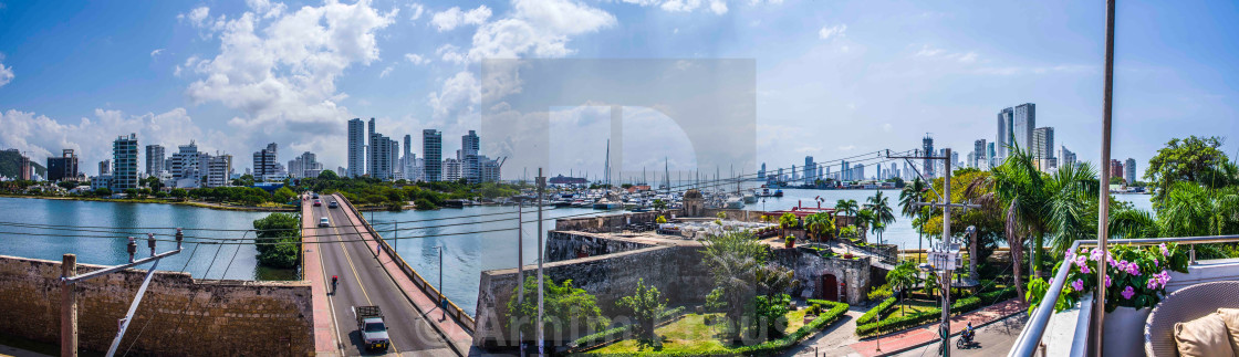 "Cartagena Street Photography" stock image