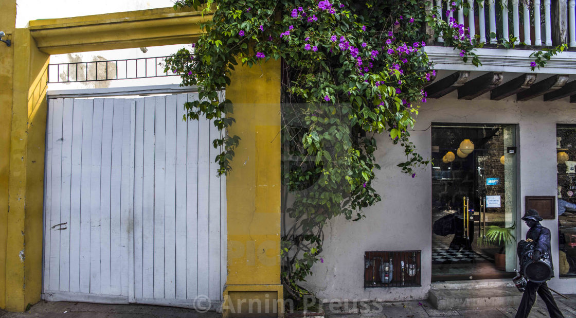 "Cartagena Street Photography" stock image