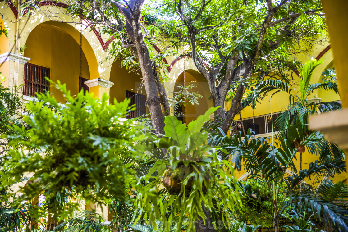 "Cartagena Old Town" stock image