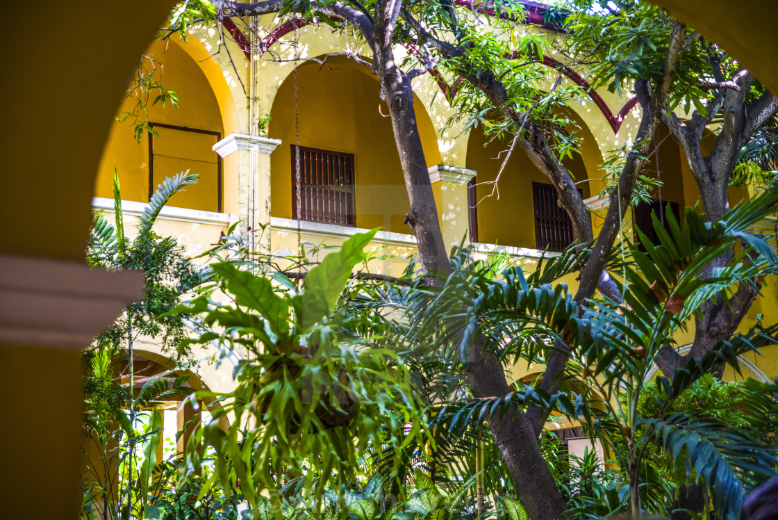 "Cartagena Old Town" stock image