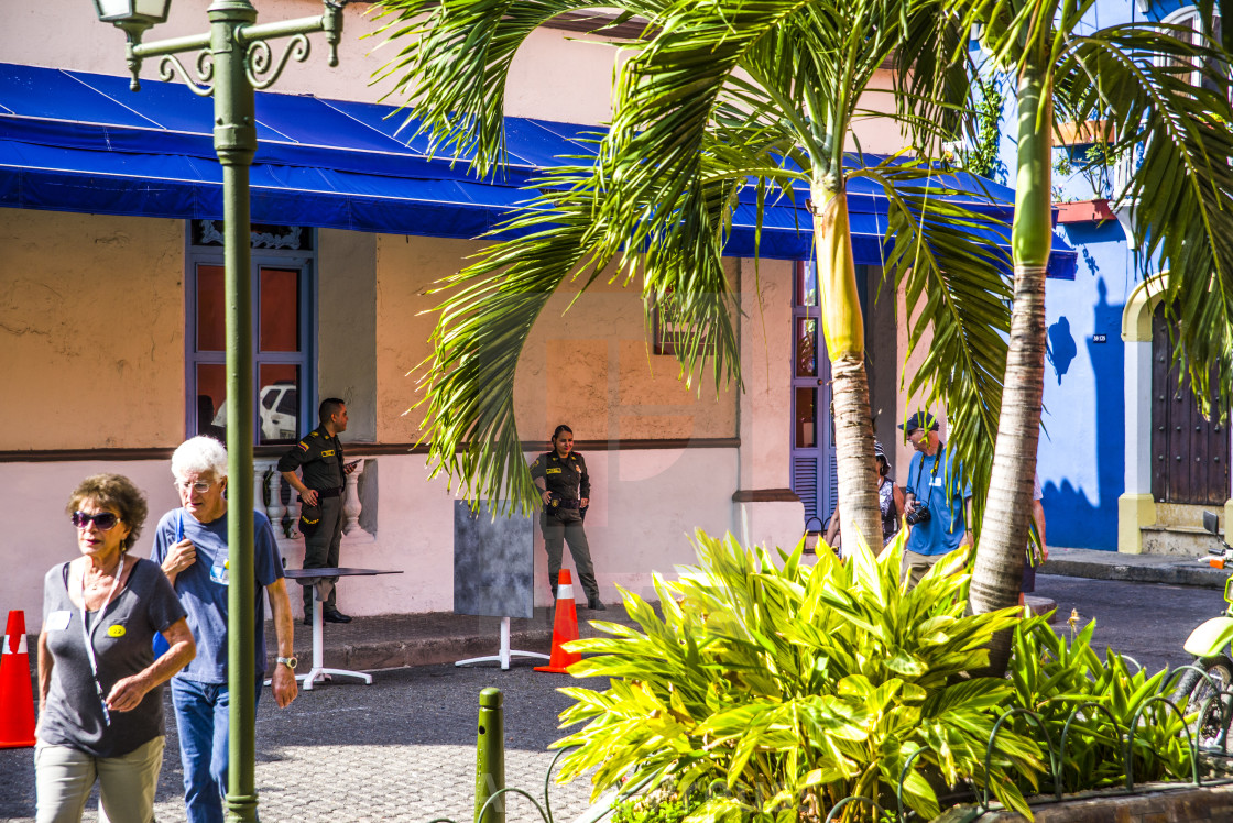 "Cartagena Old Town" stock image