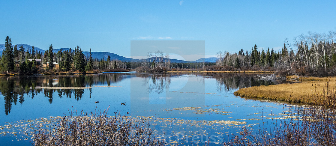 "Chilcotin Landscape" stock image