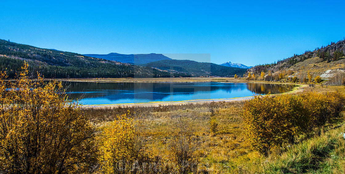 "Chilcotin Landscape" stock image