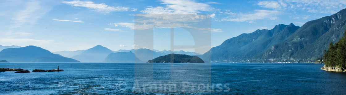 "A View Of Horseshoe Bay" stock image