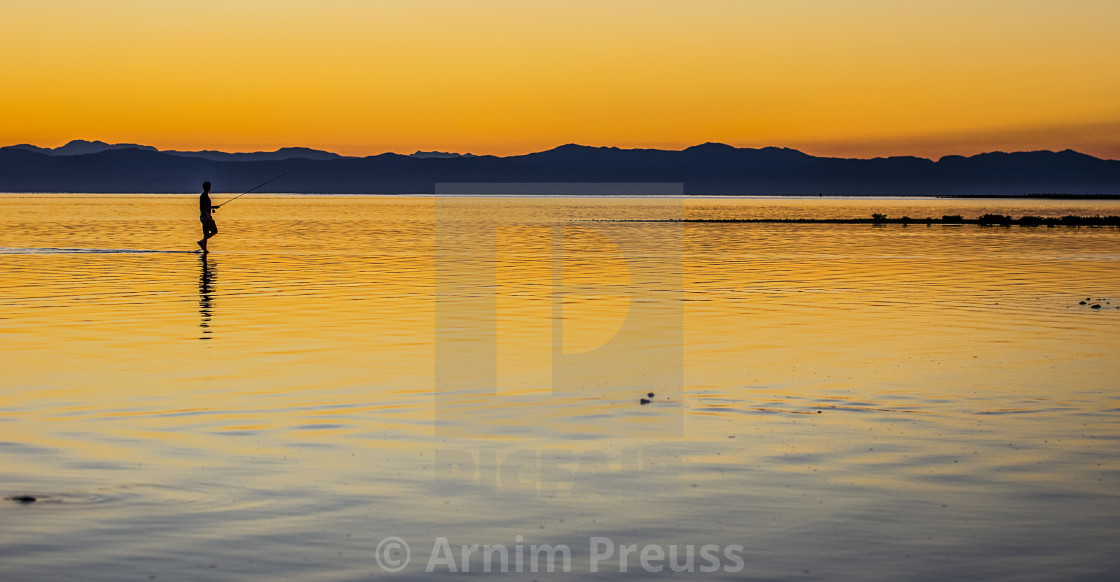 "Marine Drive Sunrise" stock image