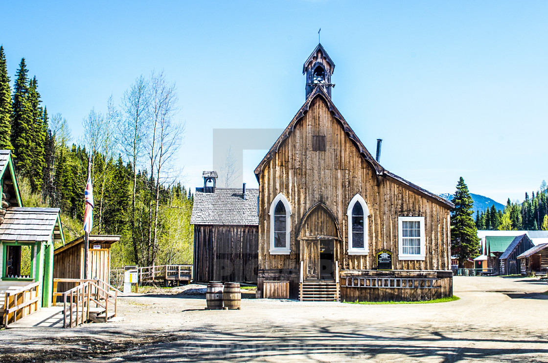 "Barkerville" stock image