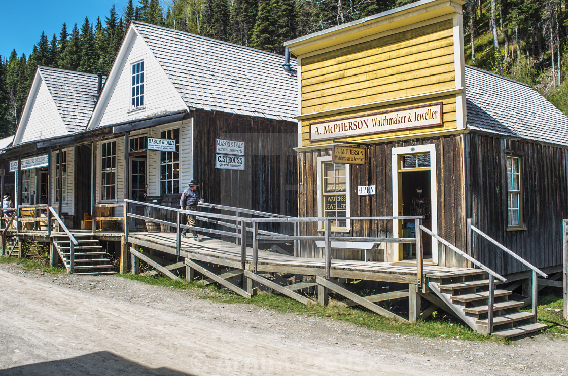 "Barkerville" stock image