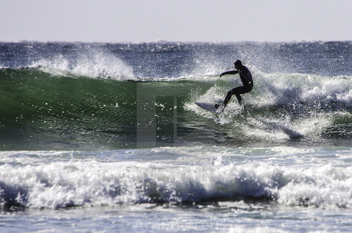 "Surfin'" stock image