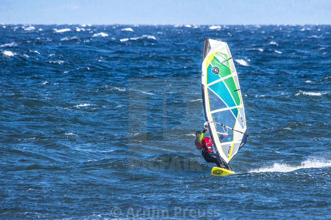 "Windsurfing" stock image