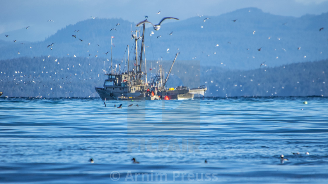 "Fishing Trawler" stock image