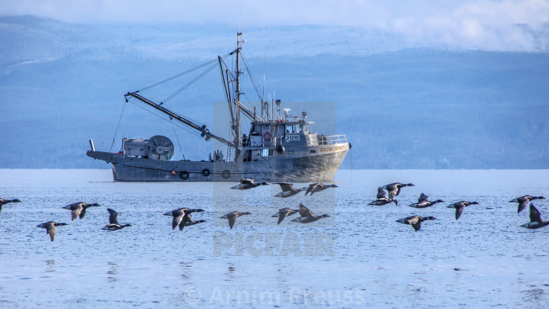 "Fishing Trawler" stock image