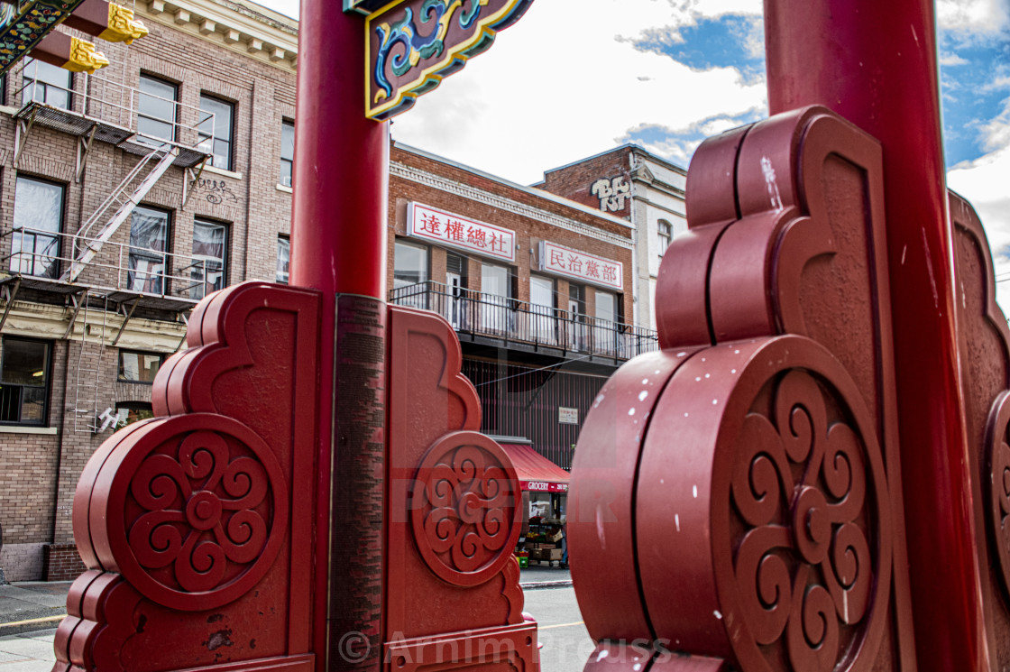 "Chinatown" stock image