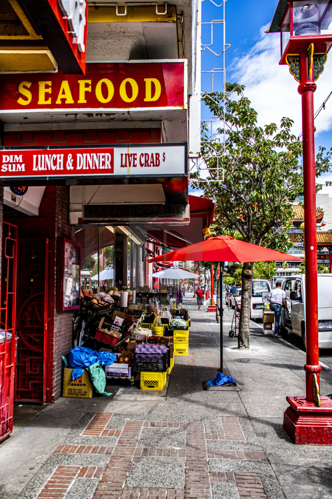 "Chinatown" stock image