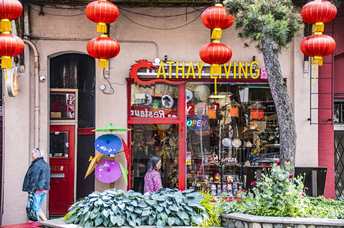 "Chinatown" stock image
