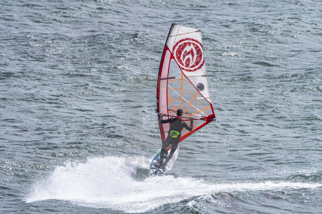 "Surfing in Victoria, BC, Canada" stock image