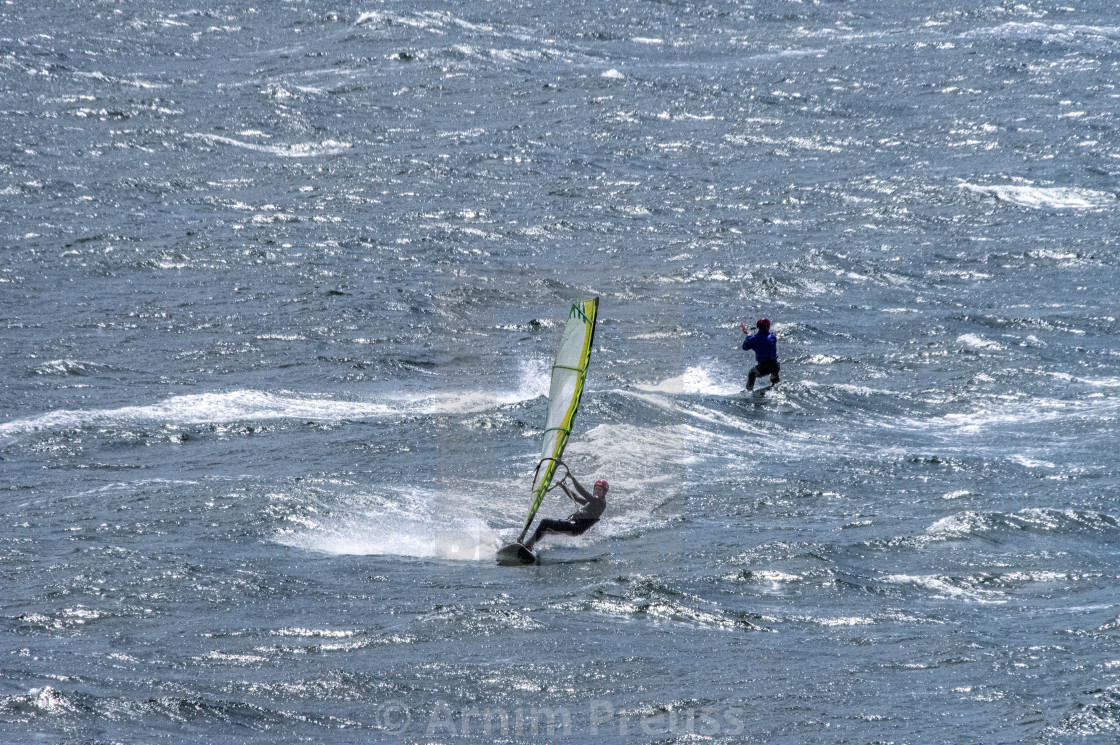 "Surfing in Victoria, BC, Canada" stock image