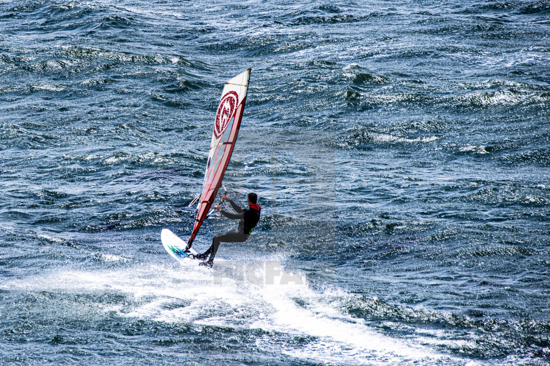 "Surfing in Victoria, BC, Canada" stock image