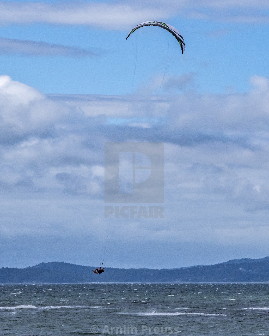 "Surfing in Victoria, BC, Canada" stock image