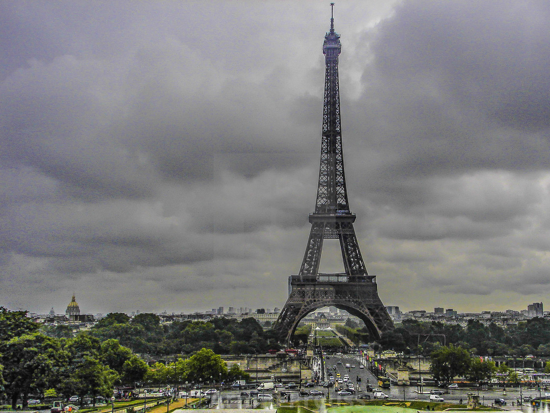 "La Tour Eiffel" stock image