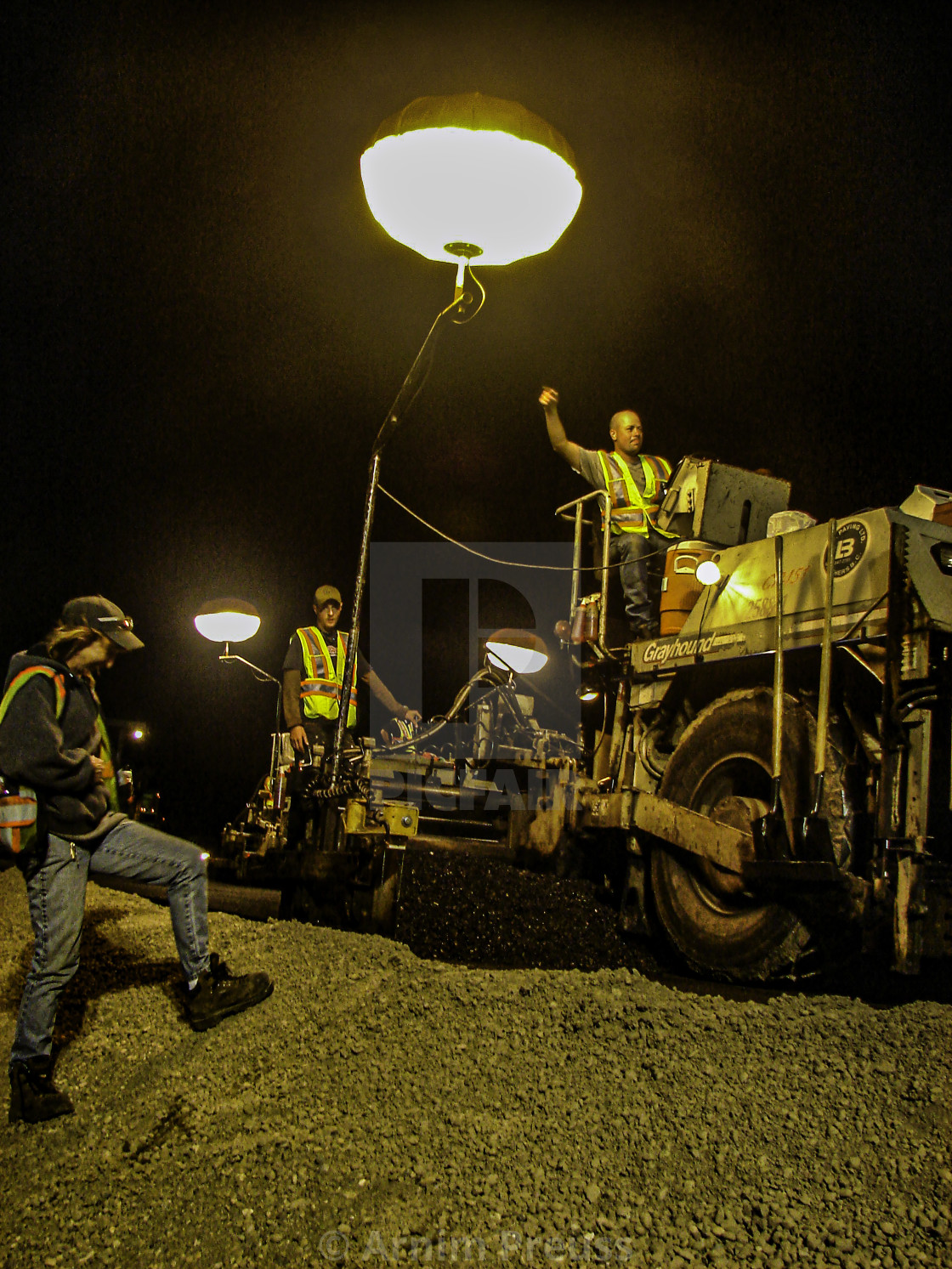 "Night Shift" stock image