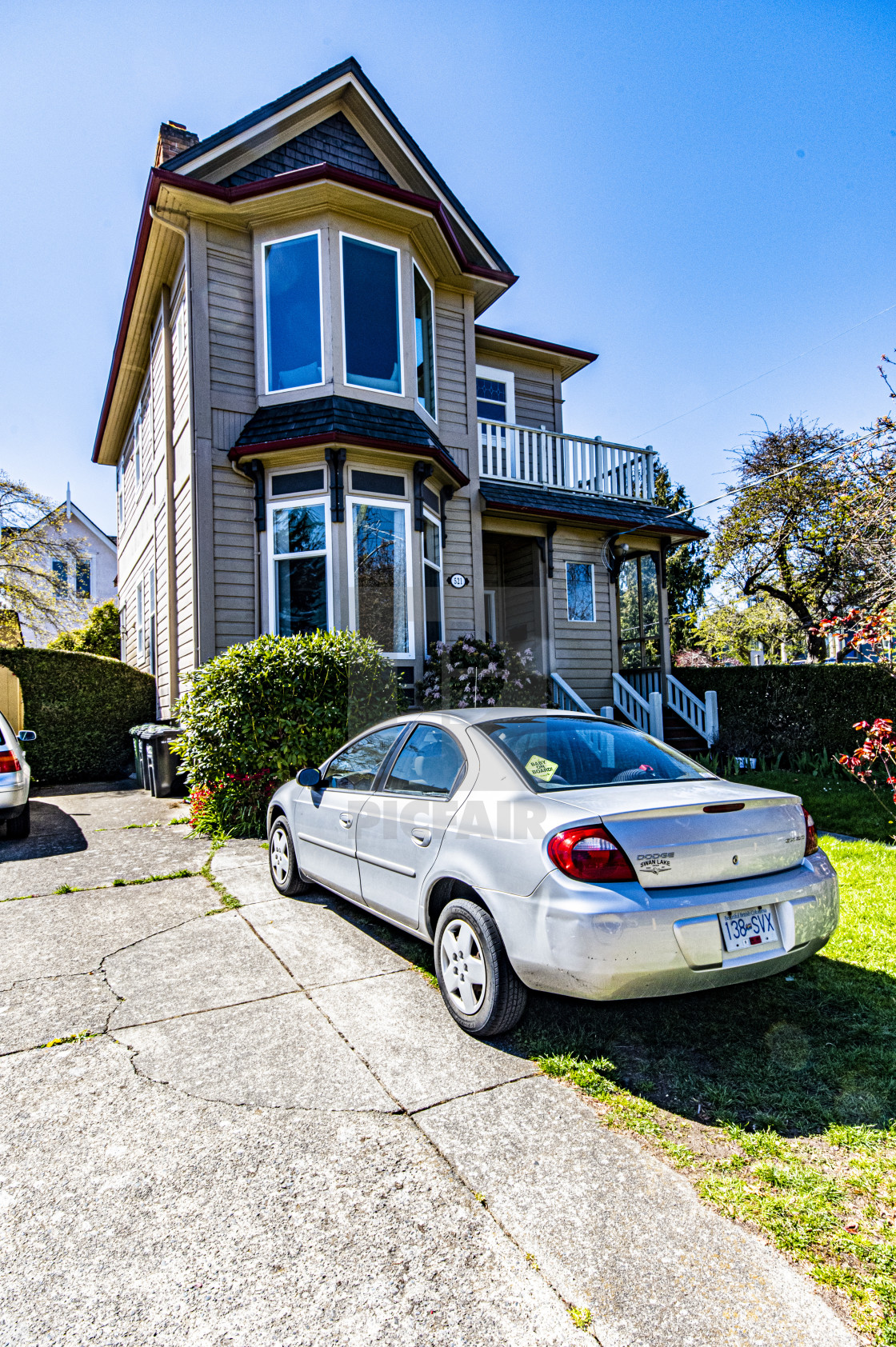 "Victoria's Old Neighbourhoods" stock image