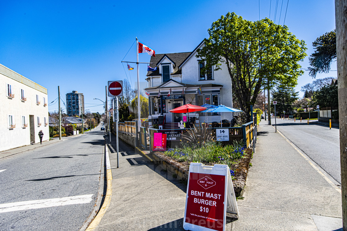 "Victoria's Old Neighbourhoods" stock image